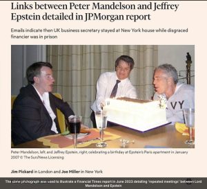 Mandelson, Starmer and Epstein